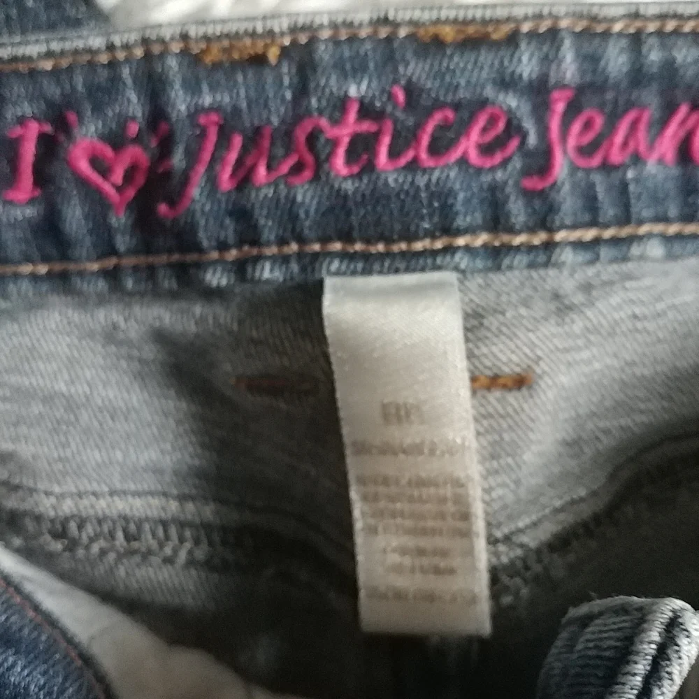 Girls JUSTICE JEANS Simply Low size 8